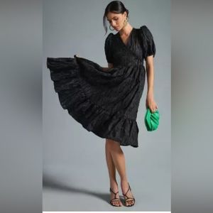 NWT- STELLA NOVA TRINKE JACQUARD DRESS - Anthropologie